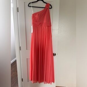 Azazie watermelon dress size 14
